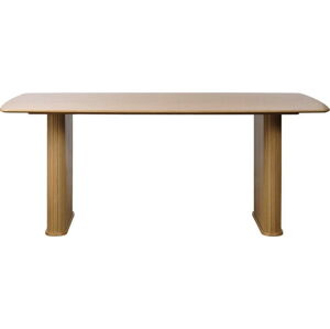 Jídelní stůl s deskou v dubovém dekoru 100x190 cm Nola – Unique Furniture