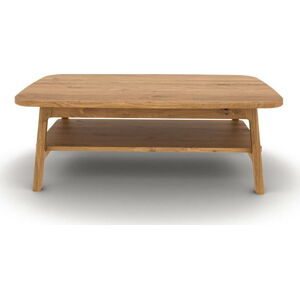 Konferenční stolek z dubového dřeva v přírodní barvě 60x100 cm Twig – The Beds