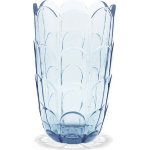 Světle modrá skleněná ručně vyrobená váza (výška 19 cm) Lily – Holmegaard