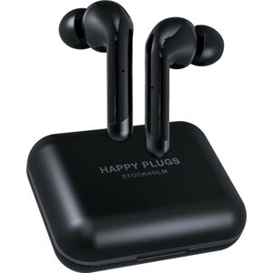 Černá bezdrátová sluchátka Happy Plugs Air 1 Plus In-Ear