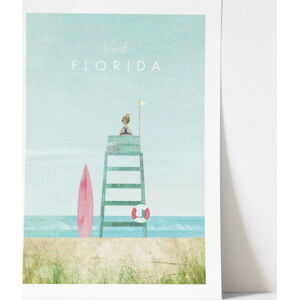 Plakát Travelposter Florida, 30 x 40 cm