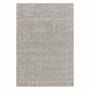 Světle šedý vlněný koberec 160x230 cm Maze – Asiatic Carpets