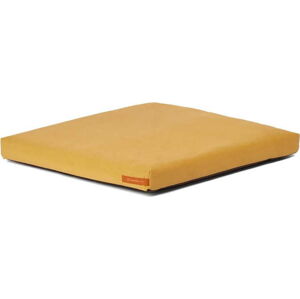Žlutá matrace pro psa z Eko kůže 60x70 cm SoftPET Eco L – Rexproduct
