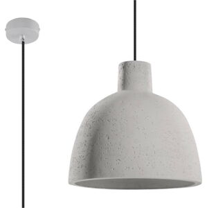 Světle šedé závěsné svítidlo ø 28 cm Filippo – Nice Lamps