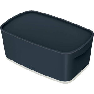 Černý úložný box s víkem MyBox - Leitz