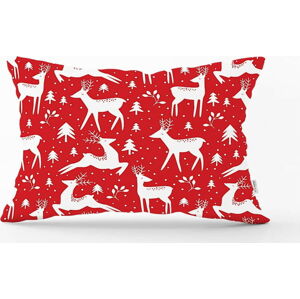 Vánoční povlak na polštář Minimalist Cushion Covers Reindeer, 35 x 55 cm