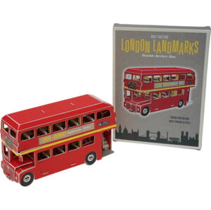 Papírová skládačka londýnského autobusu Rex London Routemaster