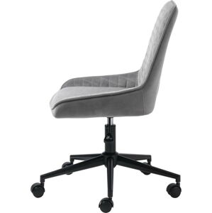 Šedá pracovní židle Unique Furniture Milton
