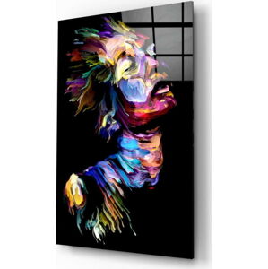 Skleněný obraz Insigne Effect Woman, 46 x 72 cm