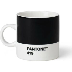 Černý hrnek Pantone Espresso, 120 ml