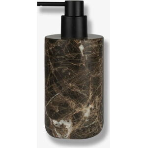 Hnědý mramorový dávkovač mýdla 200 ml Marble – Mette Ditmer Denmark