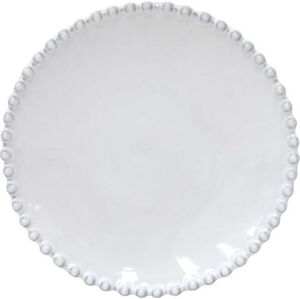 Bílý kameninový talíř na pečivo Costa Nova Pearl, ⌀ 17 cm