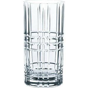 Sada 2 sklenic z křišťálového skla a tvořítka na led Nachtmann Long Drink, 350 ml