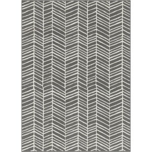 Šedý koberec Ragami Velvet, 160 x 220 cm