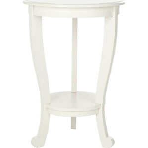 Odkládací stolek Safavieh Pedestal Cream