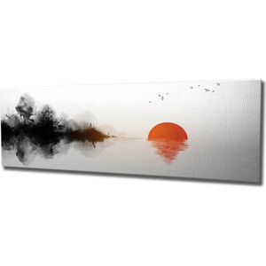 Obraz 80x30 cm Sunrise – Wallity