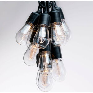 LED světelný řetěz DecoKing Bulb, 10 světýlek, délka 8 m