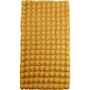 Tmavě žlutá relaxační masážní matrace Linda Vrňáková Bubbles, 110 x 200 cm