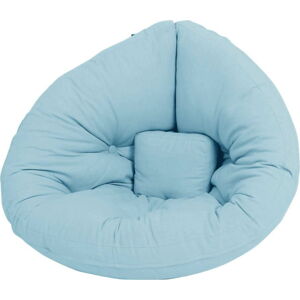 Modré relaxační dětské křesílko Mini Nido - Karup Design