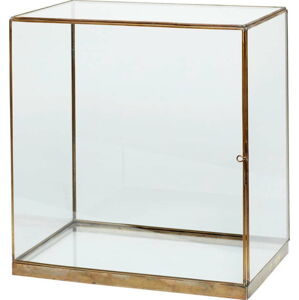 Úložný prosklený box Hübsch Galeo, 40 x 42