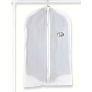Sada 2 bílých obalů na oblek JOCCA Suit, 96 x 60 cm