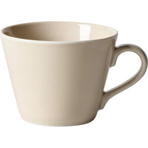 Krémově béžový porcelánový šálek na kávu Villeroy & Boch Like Organic, 270 ml