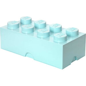 Světle modrý úložný box LEGO®