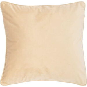 Pískově hnědý polštář Tiseco Home Studio Velvety, 45 x 45 cm