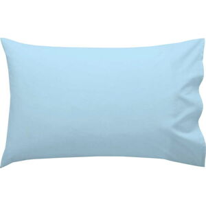 Modrý bavlněný povlak na polštář Happy Friday Basic, 50 x 30 cm