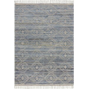 Modrý bavlněný koberec Flair Rugs Lissie, 160 x 230 cm