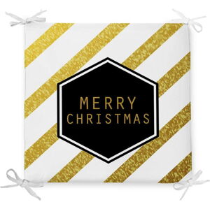 Vánoční podsedák s příměsí bavlny Minimalist Cushion Covers Sweet Xmas, 42 x 42 cm