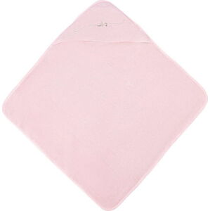 Růžová bavlněná zavinovací dětská deka 75x75 cm Bebemarin – Mijolnir