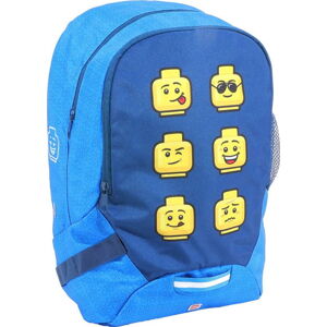 Modrý školní batoh LEGO® Faces