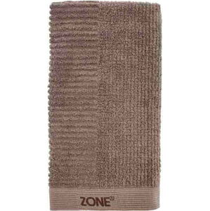 Hnědý bavlněný ručník 50x100 cm – Zone