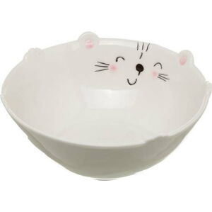 Bílá porcelánová miska Unimasa Kitty, ⌀ 11,9 cm