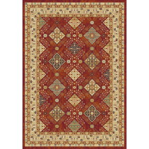 Béžovo-červený koberec Universal Nova Ornaments, 57 x 110 cm