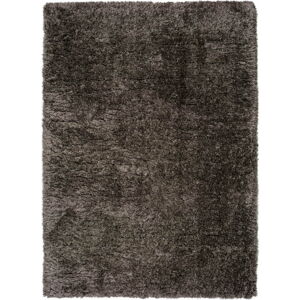Tmavě šedý koberec Universal Floki Liso, 80 x 150 cm