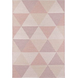 Růžový koberec vhodný i na ven Elle Decor Secret Sevres, 200 x 290 cm