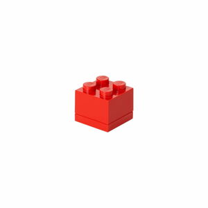 Červený úložný box LEGO® Mini Box