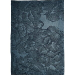 Modrá kuchyňská utěrka z bavlny Södahl Rose, 50 x 70 cm
