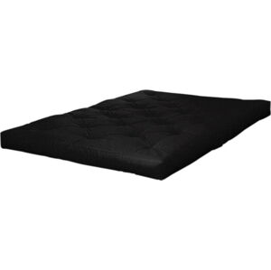 Černá futonová matrace Karup Sandwich, 200 x 200 cm