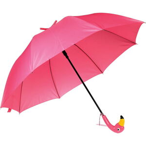 Růžový deštník Rex London Flamingo, ⌀ 86 cm