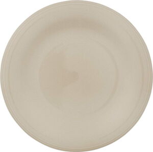 Bílo-béžový porcelánový talíř Villeroy & Boch Like Color Loop, ø 28,5 cm