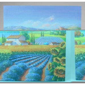 Nástěnný obraz na plátně Dakls Violet, 50 x 50 cm
