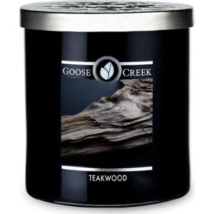 Vonná svíčka ve skleněné dóze Goose Creek Men's Collection Teakwood, 50 hodin hoření