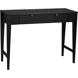 Černý dubový konzolový stolek Rowico Fulla