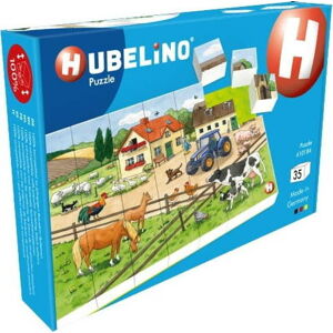 Dětské puzzle Hubelino Život na farmě