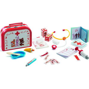 Dětský hrací doktorský kufřík s příslušenstvím Djeco