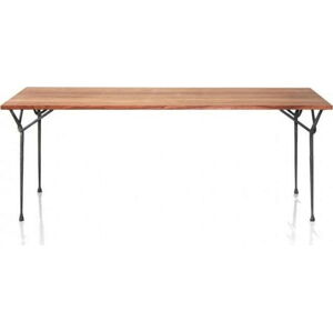 Jídelní stůl s deskou z ořešákového dřeva Magis Officina, délka 200 cm