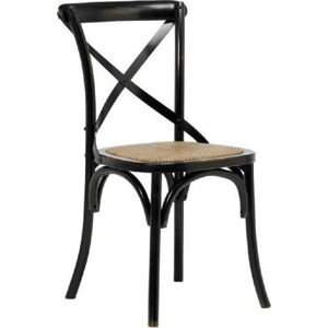Černá jídelní židle Interstil Vintage